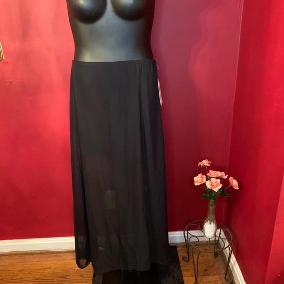 Lily White Sheer maxi skirt Size Small - Picture 2 of 4